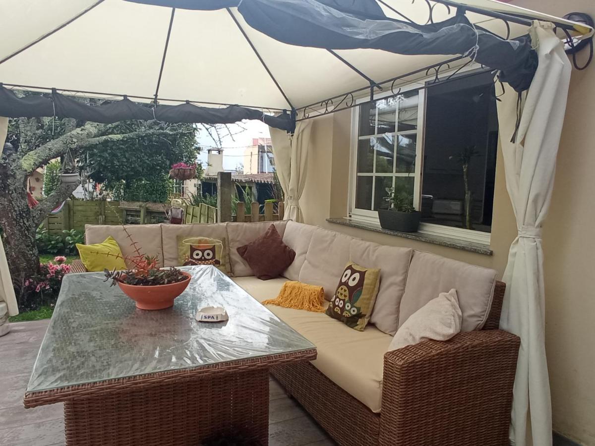 Jardin, Terraza Y Barbacoa O Grove Exterior foto