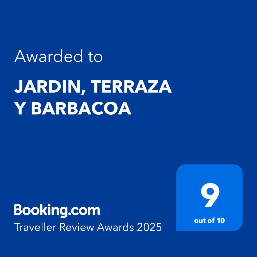 Jardin, Terraza Y Barbacoa O Grove Exterior foto