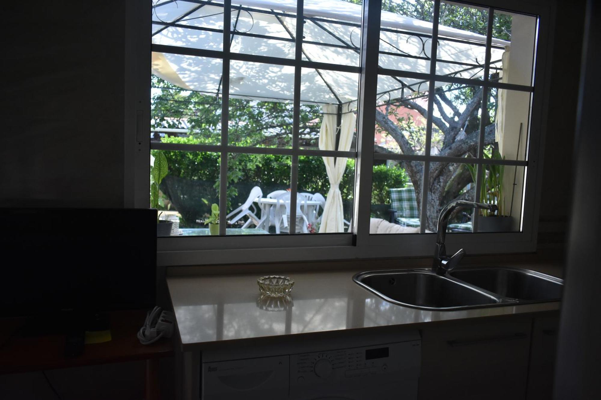 Jardin, Terraza Y Barbacoa O Grove Exterior foto