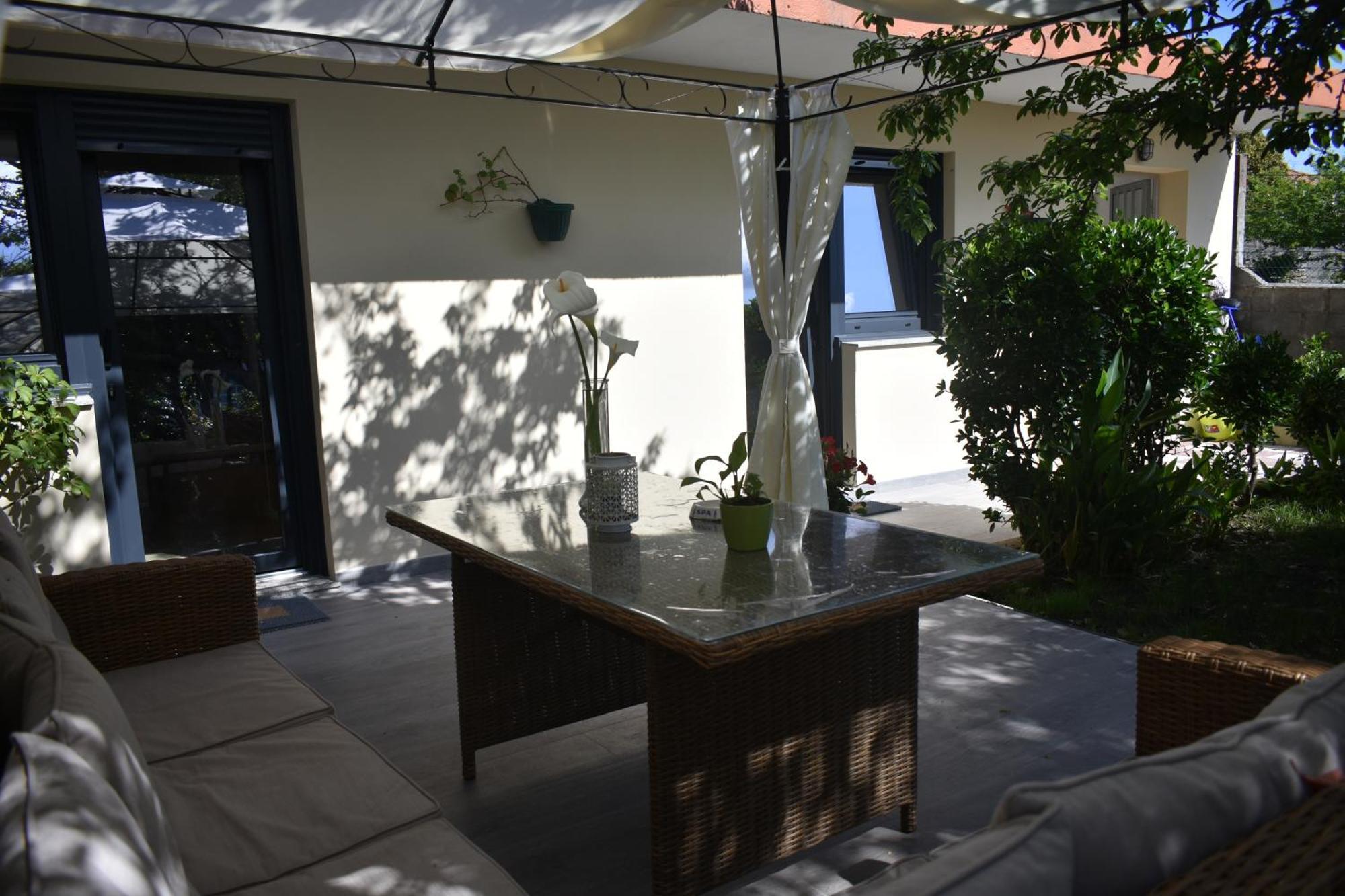 Jardin, Terraza Y Barbacoa O Grove Exterior foto