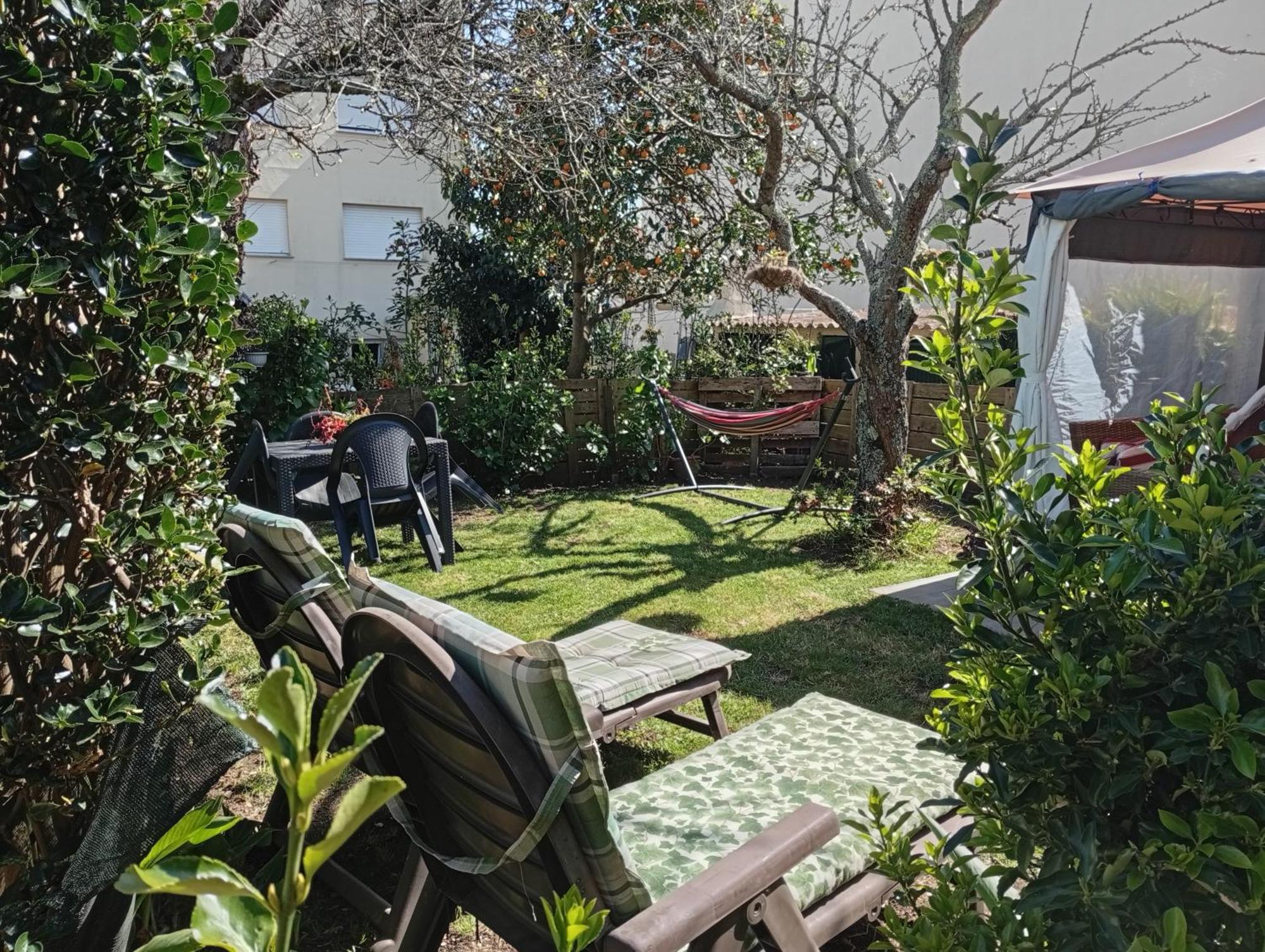 Jardin, Terraza Y Barbacoa O Grove Exterior foto