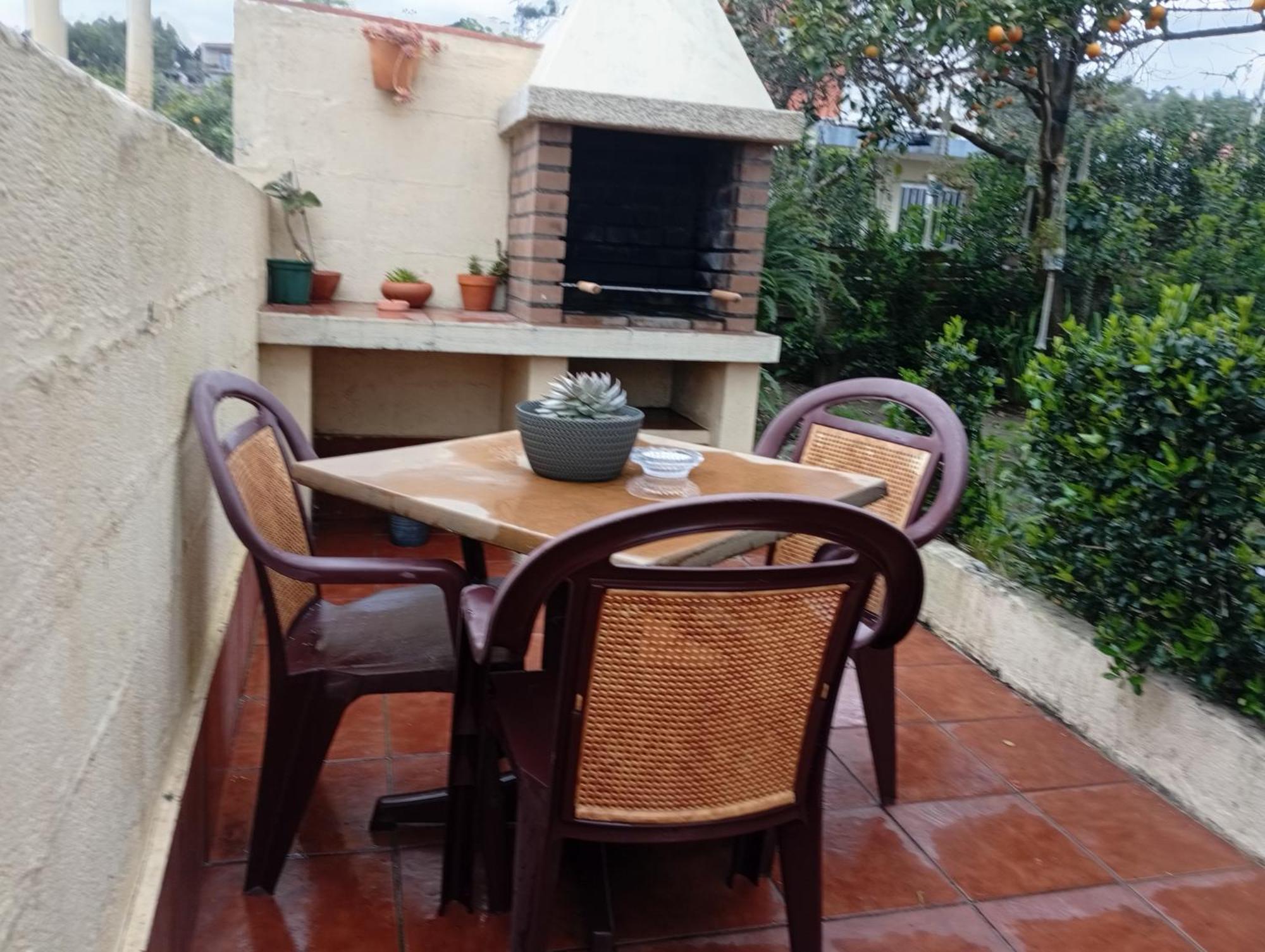Jardin, Terraza Y Barbacoa O Grove Exterior foto