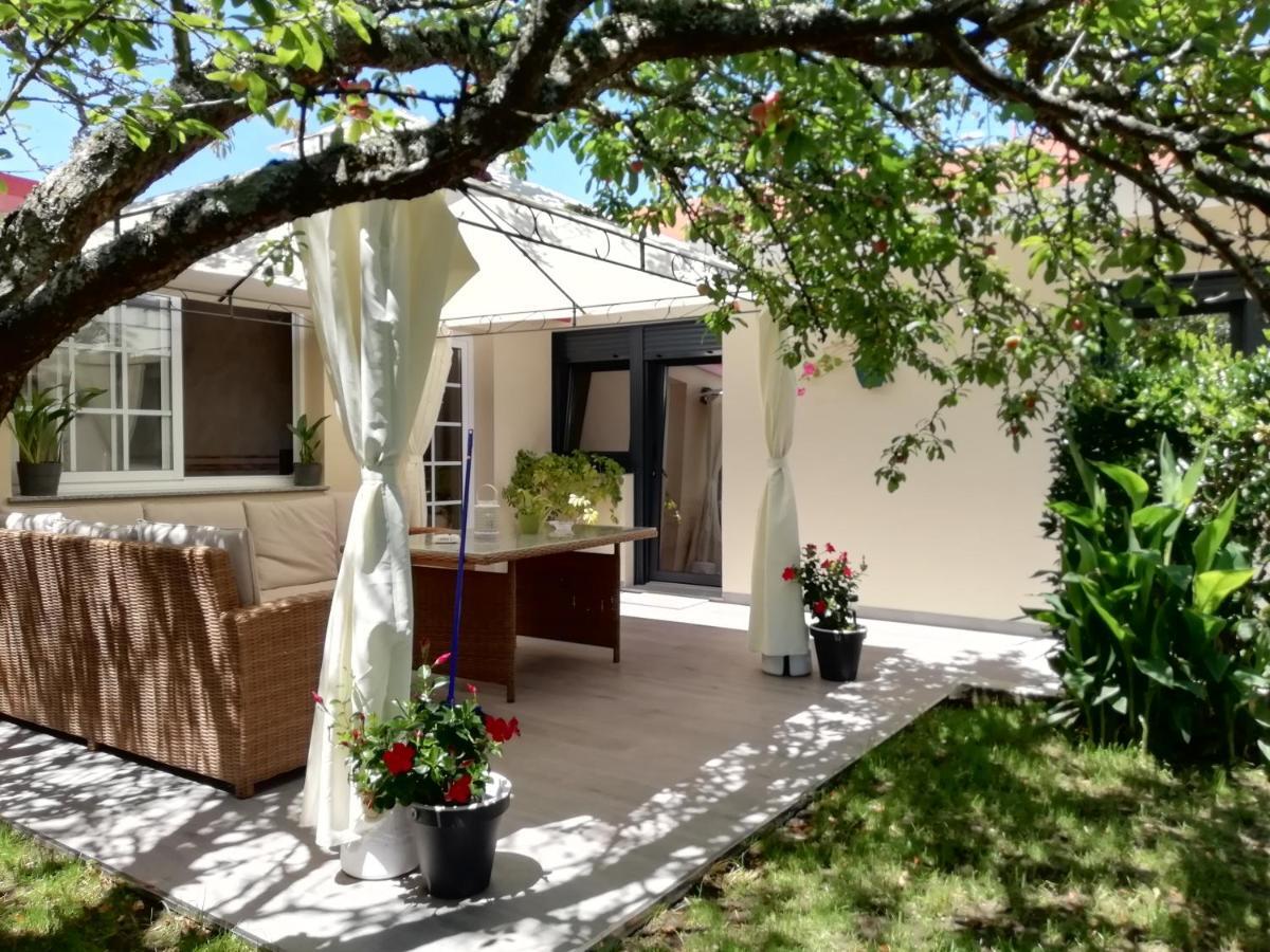 Jardin, Terraza Y Barbacoa O Grove Exterior foto